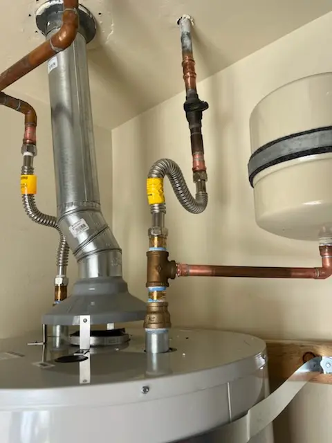 Water heater installation and plumbing repair in Semmes